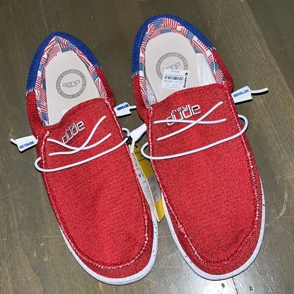 Hey Dude | Shoes | Hey Dude Usa Mens Size 1 | Poshmark display picture 1